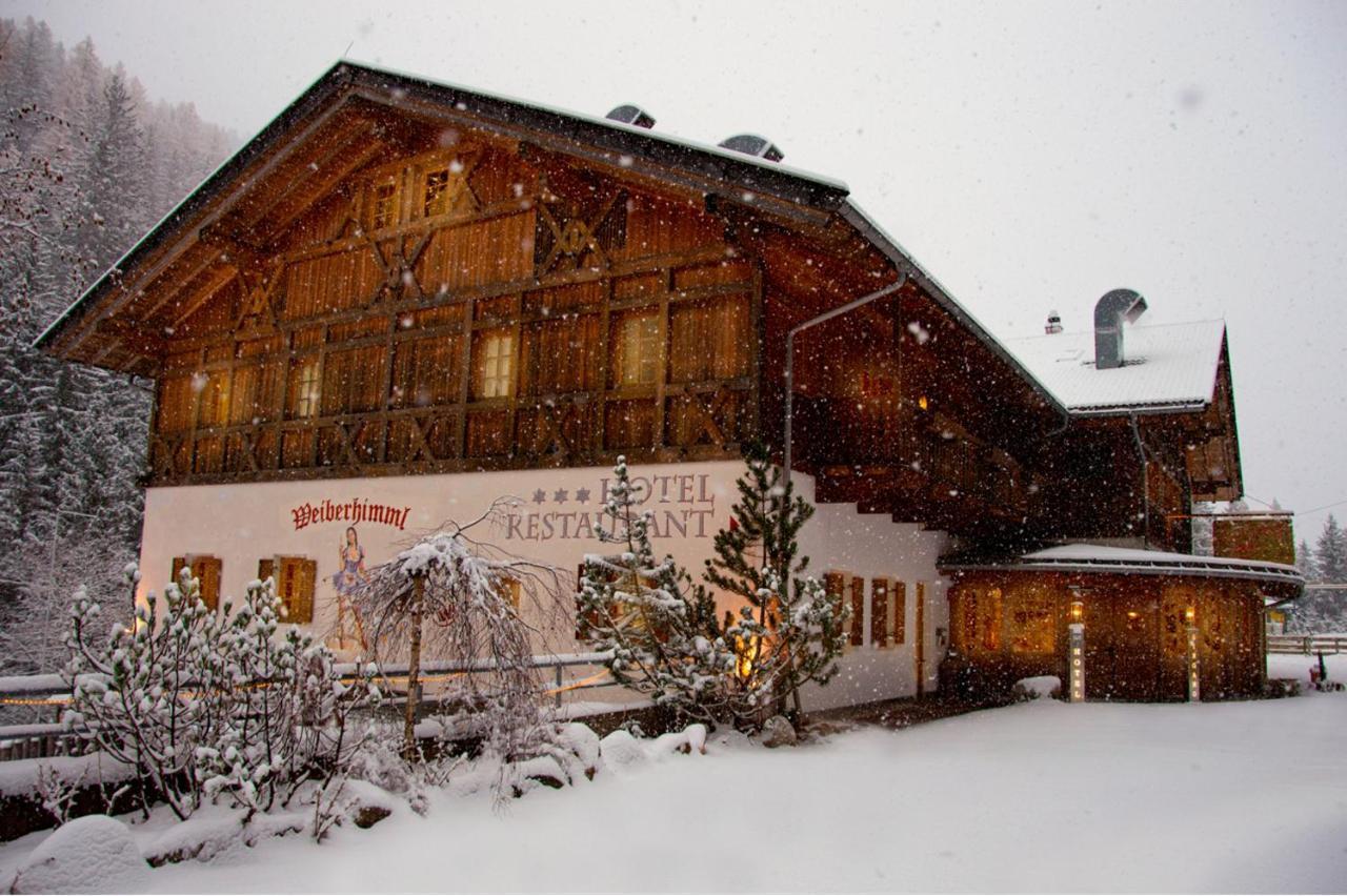 Skihotel Weiberhimmel Ultimo Kültér fotó